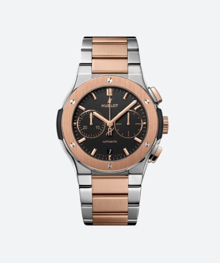 Hublot Classic Fusion Chronograph Bracelet Titanium King Gold 42mm