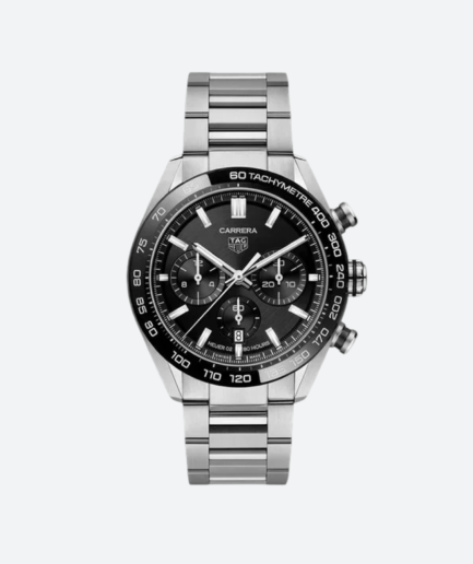 TAG Heuer Carrera Men's 44mm Stainless Steel Automatic Chronograph Watch